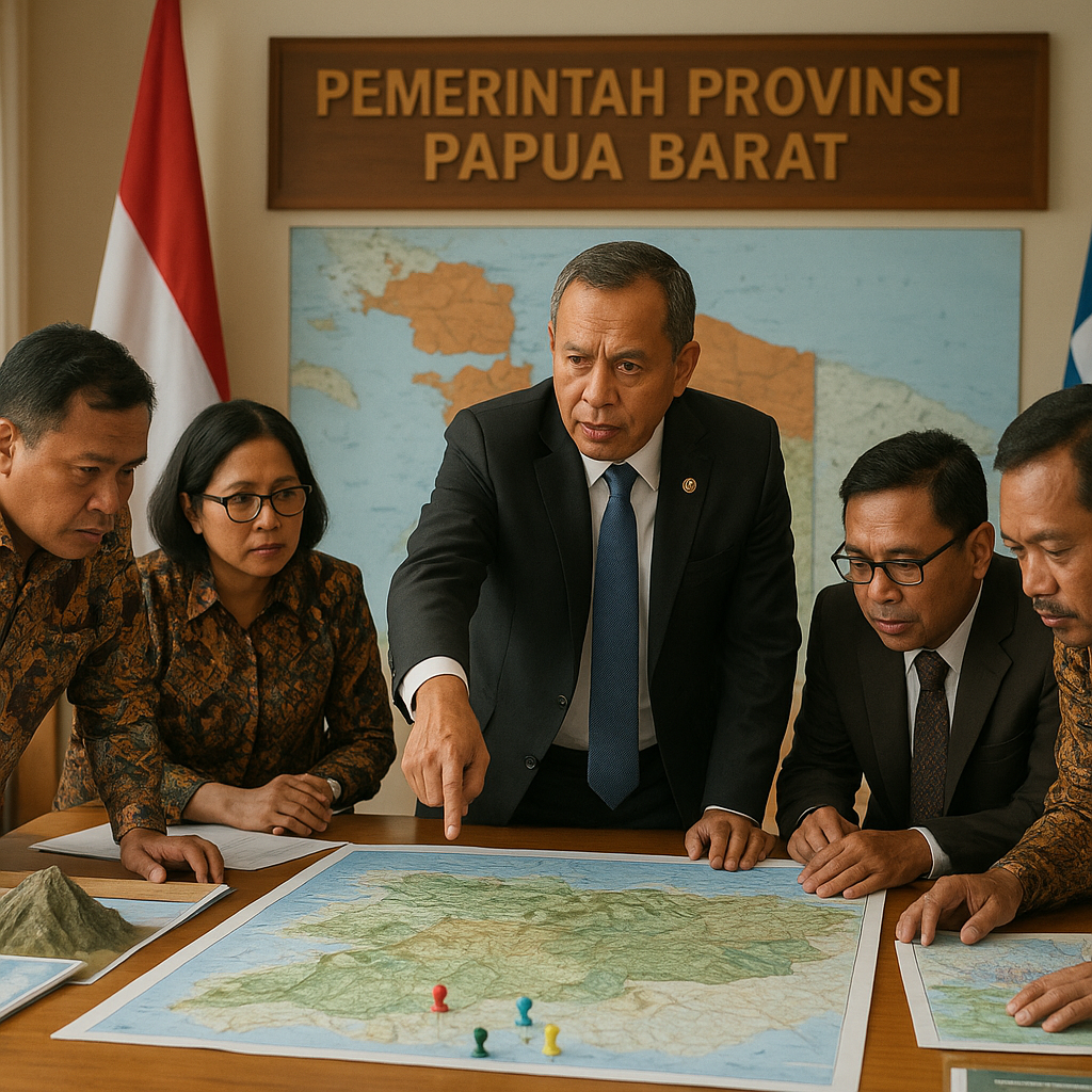 Gubernur Papua Barat Minta Pemda Optimalkan Pemetaan Kerawanan di Distrik Pegunungan