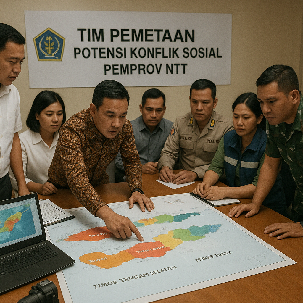 Pemprov NTT Bentuk Tim Pemetaan Potensi Konflik Sosial di 5 Kabupaten