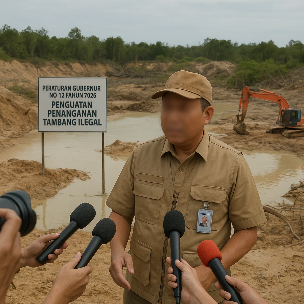 Kebijakan Pengelolaan Tambang Ilegal di Bangka Belitung Diperkuat untuk Redam Kerawanan Lingkungan dan Sosial