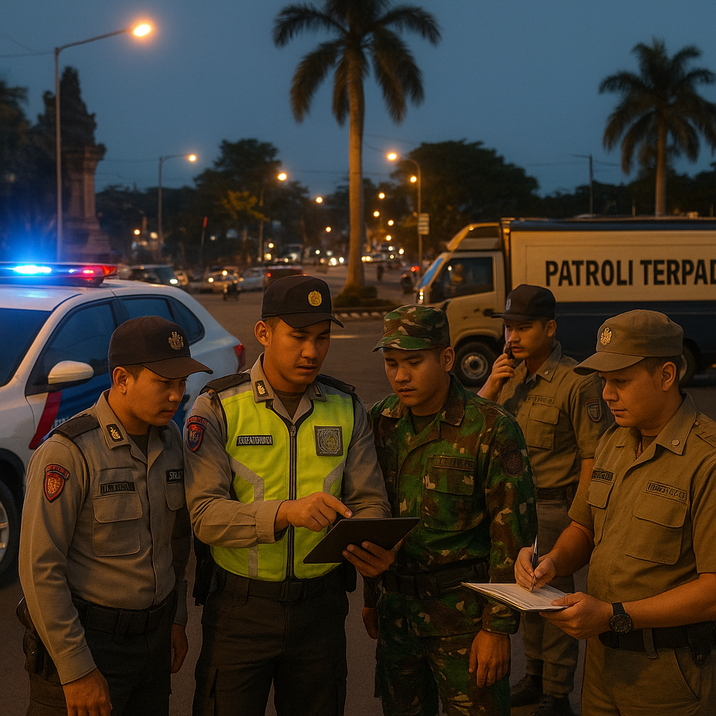Polresta Denpasar Gelar Patroli Terpadu Antisipasi Kerawanan Libur Panjang