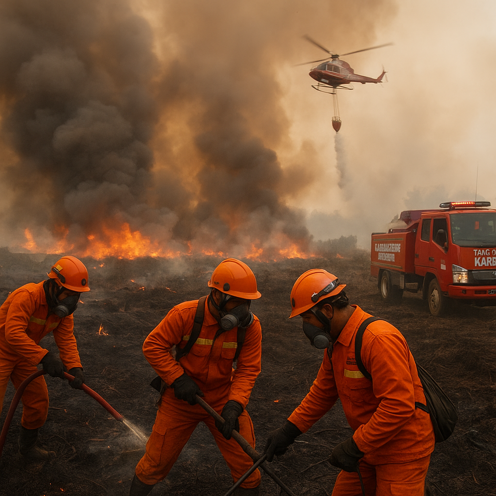 Kebakaran Hutan di Sumatera Selatan Meluas, 3 Kabupaten Tetapkan Status Tanggap Darurat