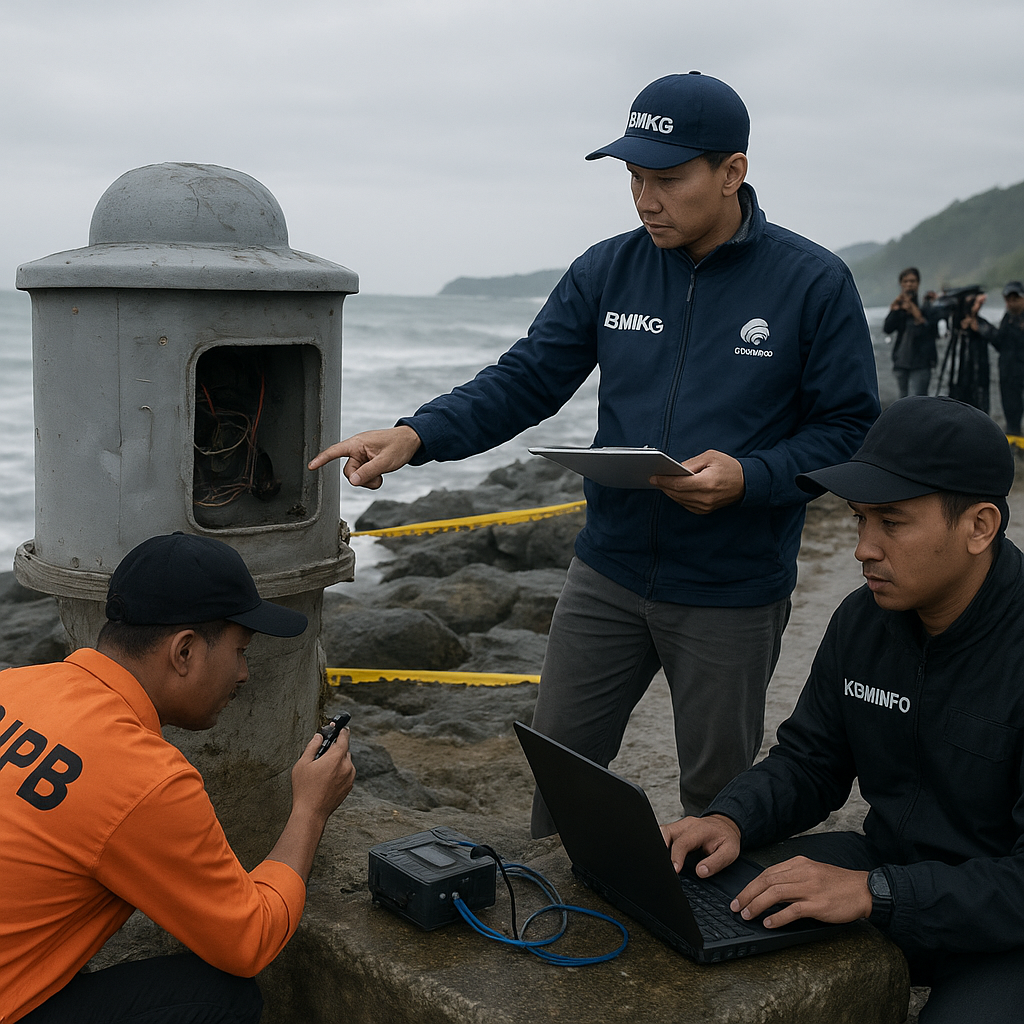 Kesiapan Sistem Peringatan Dini Tsunami Diperiksa Ulang Pasca Gempa M 6,5 di Selatan Jawa