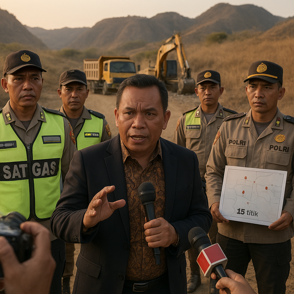 Bupati Manggarai Barat Tegaskan Penanganan Extra Legal atas Kasus Tambang Ilegal