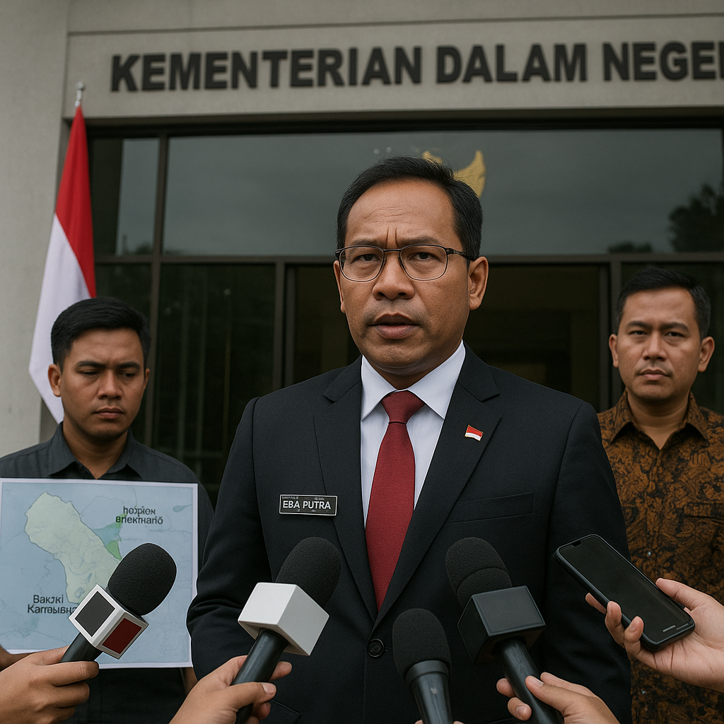 Redam Konflik Batas Wilayah Solok-Tanah Datar, Bupati Eka Putra Datangi Kemendagri