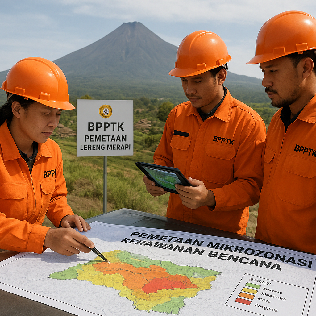 Kawasan Rawan Bencana di Lereng Merapi Dipetakan untuk Mitigasi