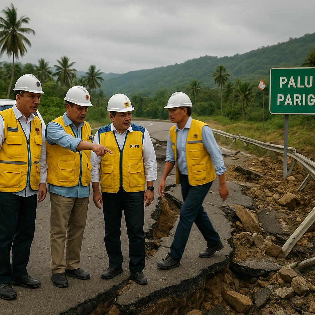 Evaluasi Kerawanan Infrastruktur Jalan Nasional di Wilayah Sulawesi Tengah Pasca Gempa