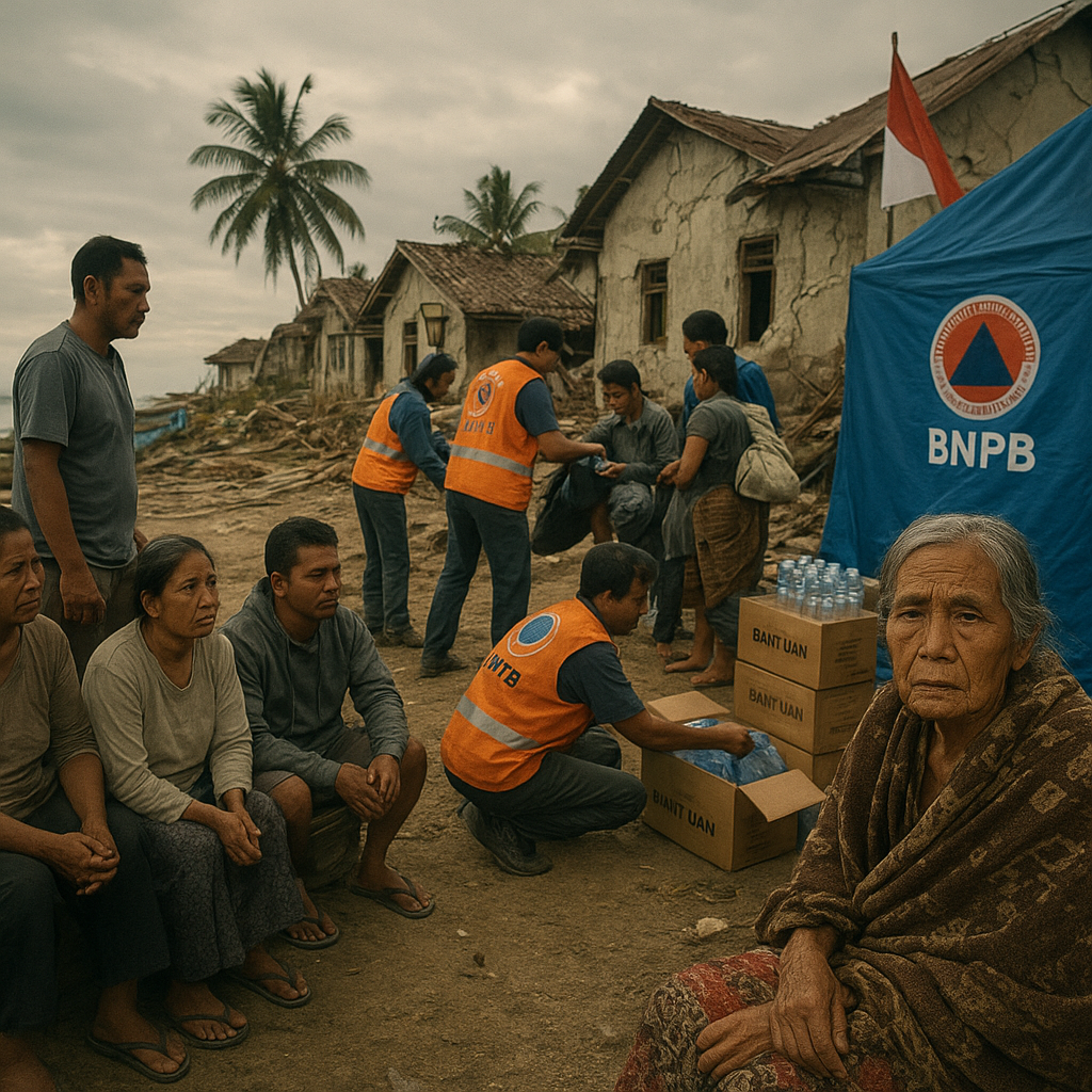 BNPB: 1.160 Warga Kepulauan Sangihe Terdampak Gempa, Masih Mengungsi