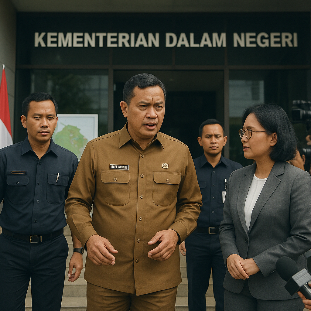 Konflik Batas Wilayah Tanah Datar-Solok Memanas, Bupati Eka Putra Datangi Kemendagri