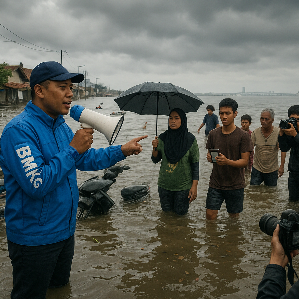 BMKG Peringatkan Potensi Banjir Rob di Pesisir Jawa Timur pada 12-18 Juni 2026