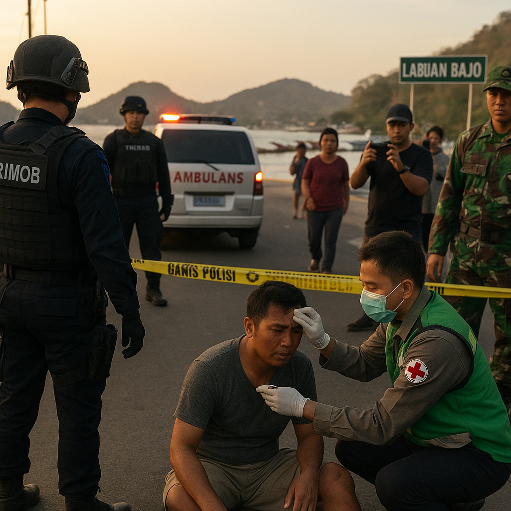 Ribut-ribut Anggota TNI dan Polisi Berujung Penikaman di Labuan Bajo