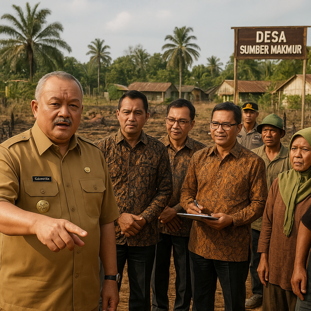 Gubernur Sumsel Tinjau Pasca-Konflik Lahan di Banyuasin, Perintahkan Mediasi Intensif