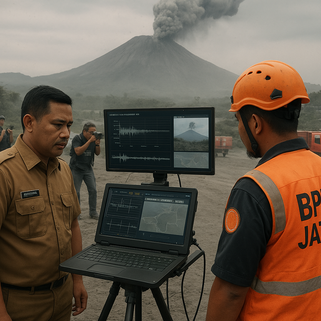 Pemprov Jatim Tingkatkan Kewaspadaan Menyusul Erupsi Gunung Semeru