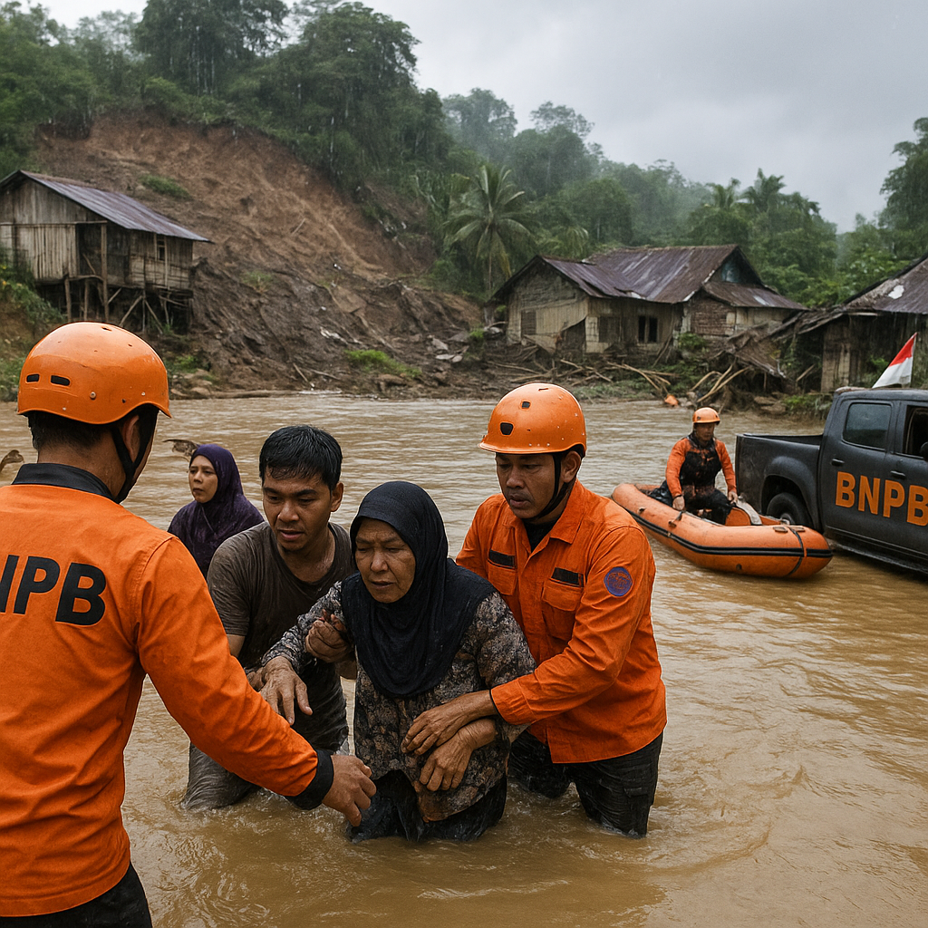 BNPB Catat Peningkatan Frekuensi Bencana Hidrometeorologi di Sulawesi Tengah Sepanjang 2026