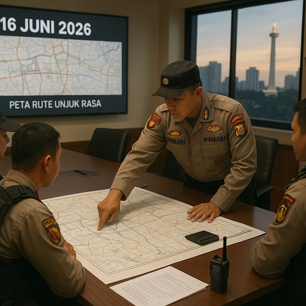 Polda Metro Siapkan Pengamanan Ketat Jelang Unjuk Rasa Besar di Jakarta