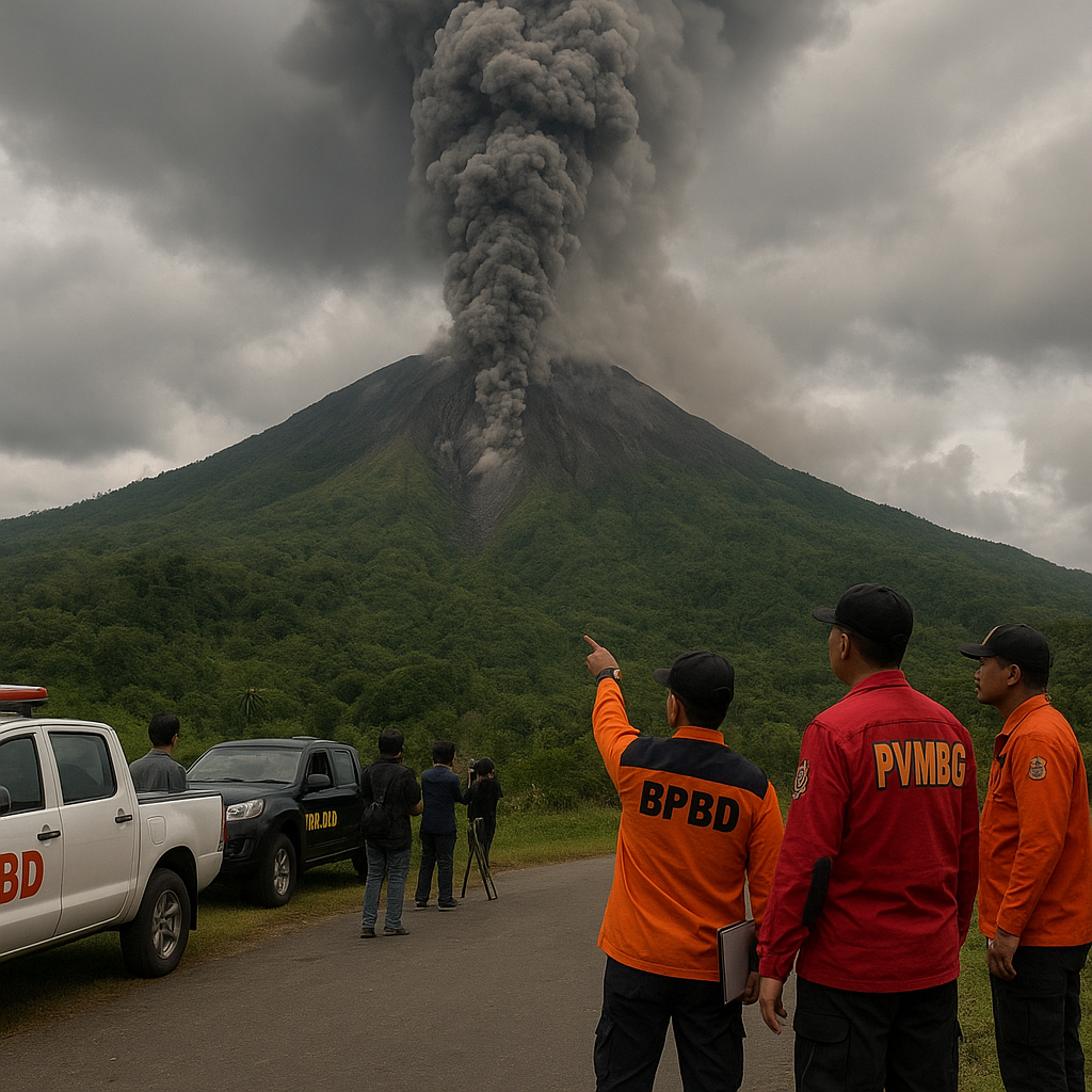 Peningkatan Aktivitas Gunung Api Ibu di Halmahera, PVMBG Naikkan Status menjadi Waspada