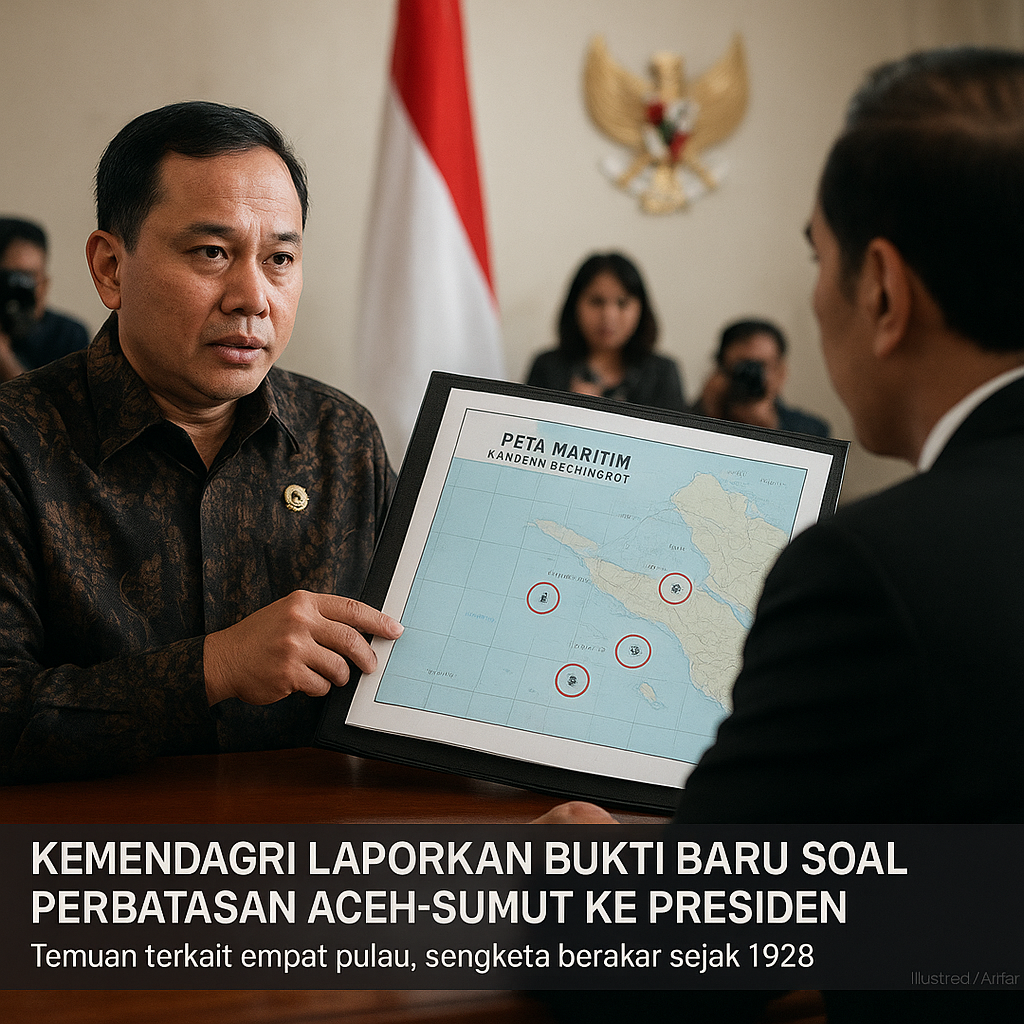 Kemendagri Laporkan Bukti Baru Soal Perbatasan Aceh-Sumut ke Presiden