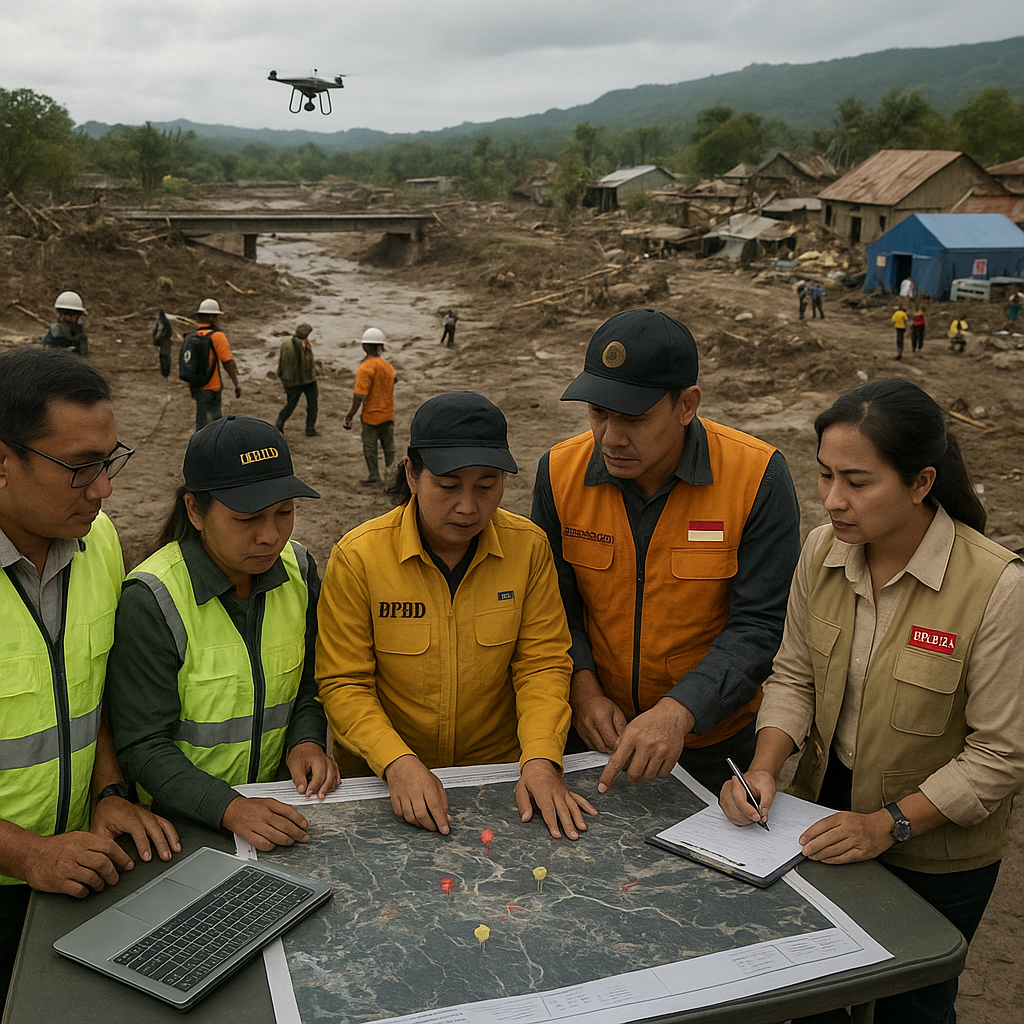 Penanganan Pasca Banjir Bandang di NTT: Pemetaan Kerusakan dan Identifikasi Daerah Rawan Baru