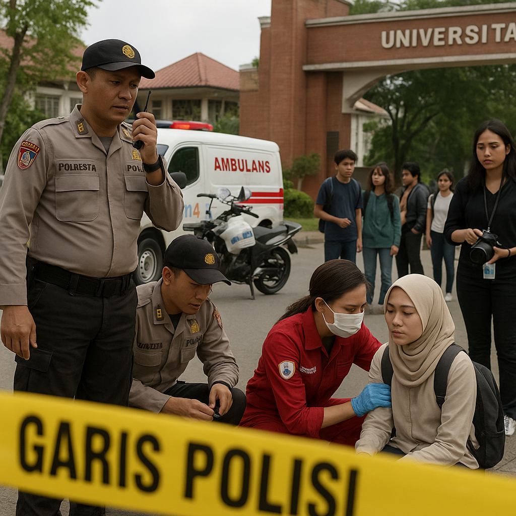 Kronologi Mahasiswi Samarinda Ditembak di Kepala Sepulang Kuliah, Pelaku Dibekuk Kurang dari 4 Jam