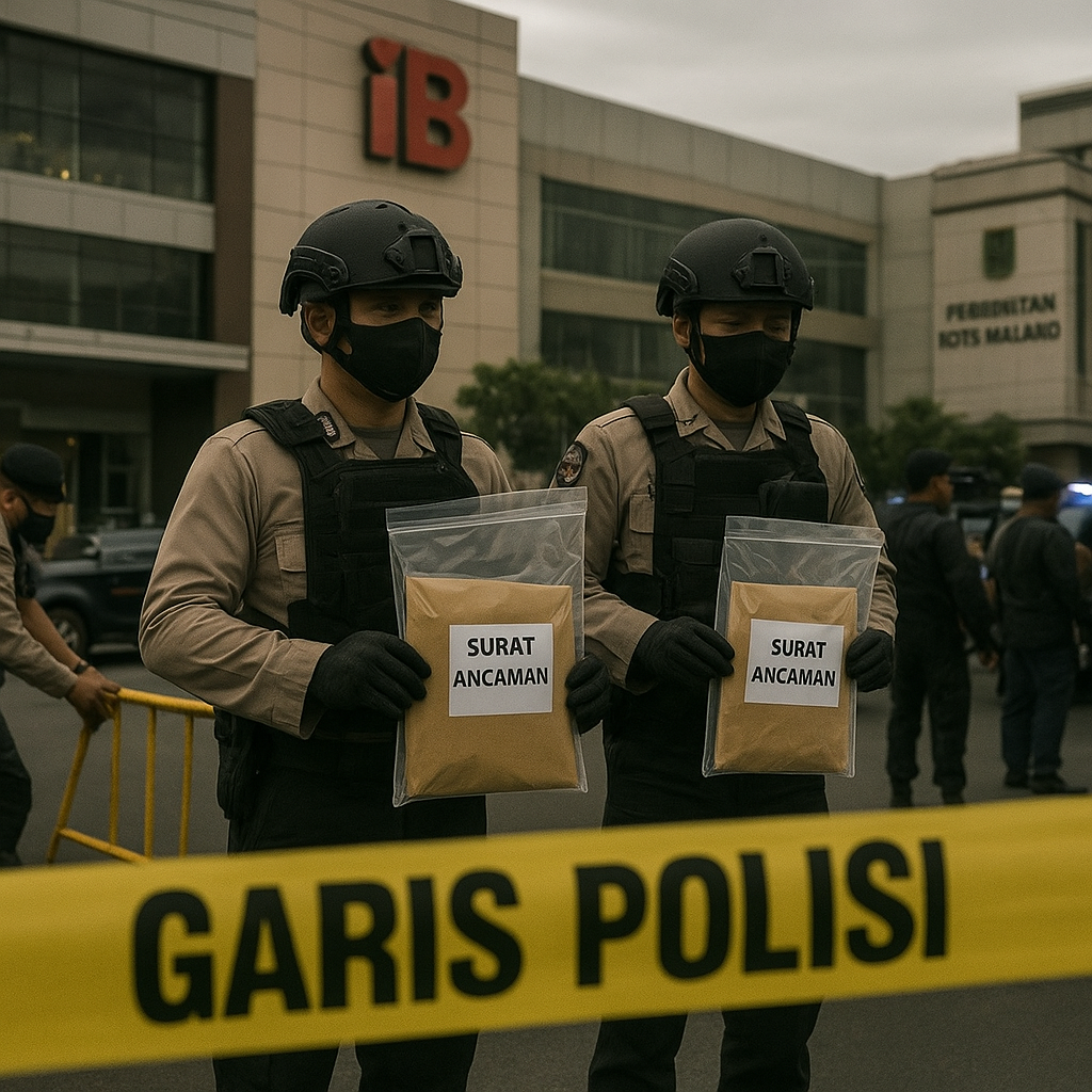 Beredar Surat Ancaman Teror di Kota Malang, Polisi Perketat Pengamanan