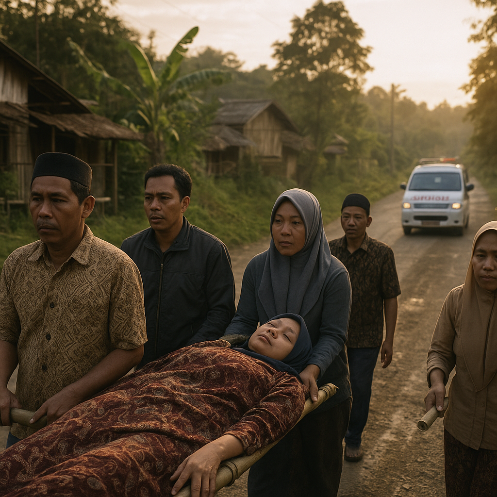 Viral Pasien Ditandu 500 Meter ke Ambulans di Bandung Barat, Bupati Jeje Ungkap Penyebabnya