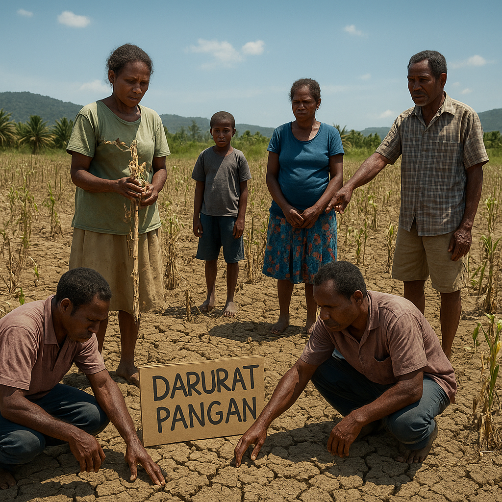 Dua Distrik di Papua Barat Dinyatakan Darurat Pangan Akibat Gagal Panen