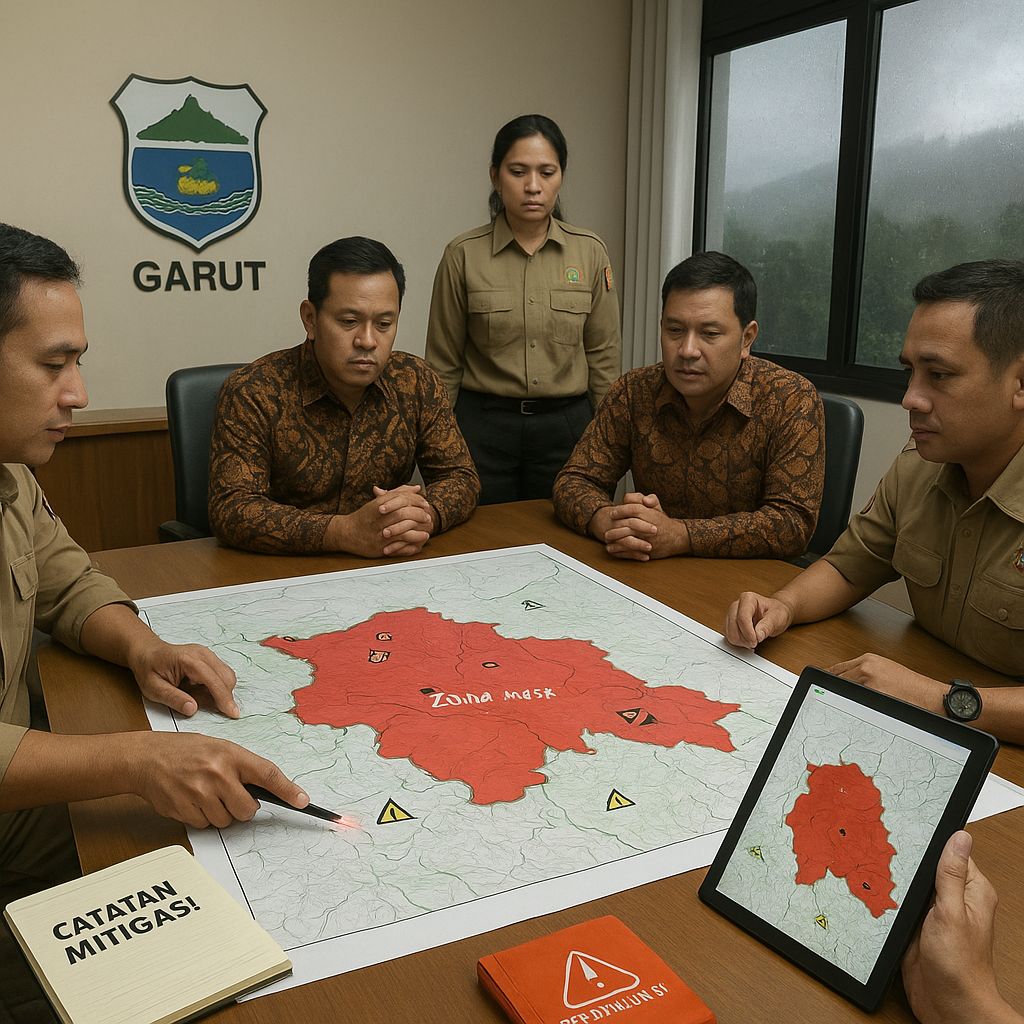 Pemetaan Rawan Bencana Longsor di Sembilan Kecamatan Garut Diperbarui