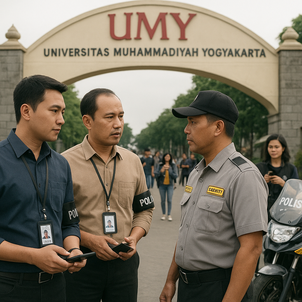 Viral Diduga Intel Masuk Kampus UMY, Polda DIY Buka Suara
