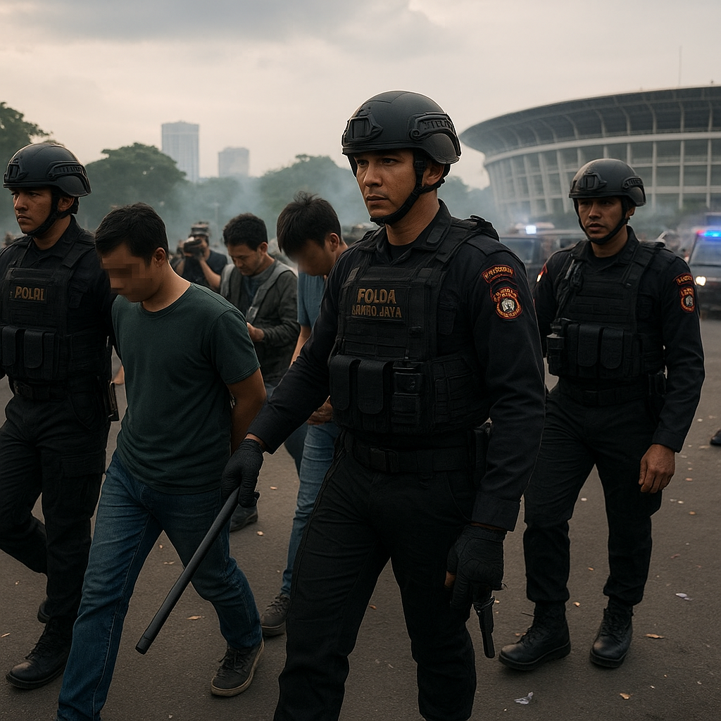 Total 119 Orang Ditangkap Buntut Ricuh Eksekusi Lahan Hotel Sultan