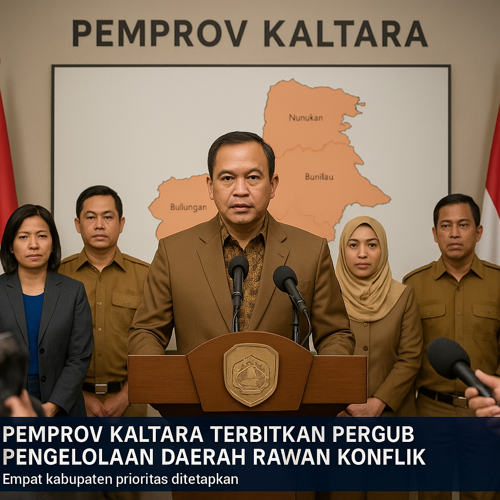 Pemprov Kaltara Terbitkan Pergub Pengelolaan Daerah Rawan Konflik
