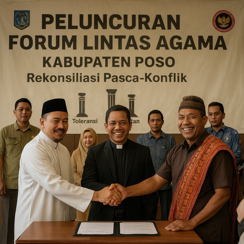 Rekonsiliasi Pasca-Konflik di Poso Dimulai dengan Pembentukan Forum Lintas Agama