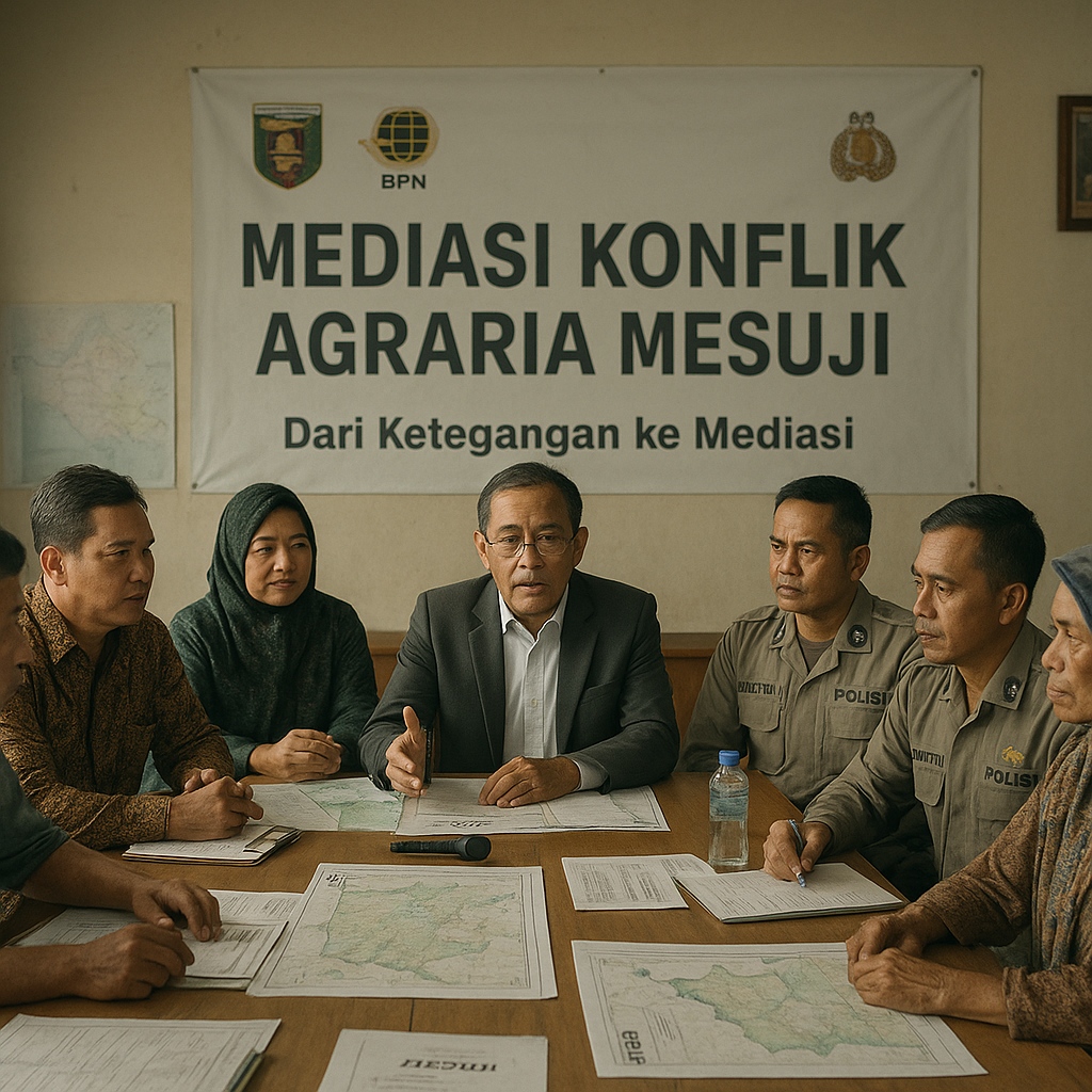 Penanganan Konflik Agraria di Mesuji, Lampung: Dari Ketegangan ke Mediasi