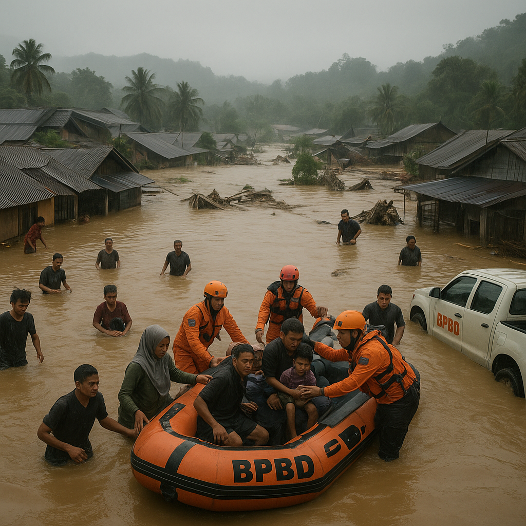 Banjir Bandang Pesisir Selatan Bengkulu Rendam Ratusan Rumah, 2.500 Jiwa Terdampak