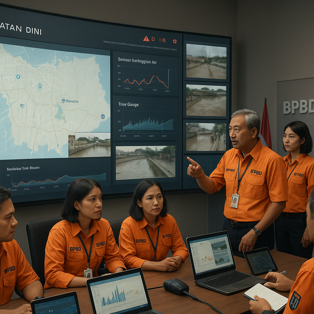 Pemprov DKI Perkuat Sistem Peringatan Dini Banjir dan Rob dengan Teknologi Sensor Canggih