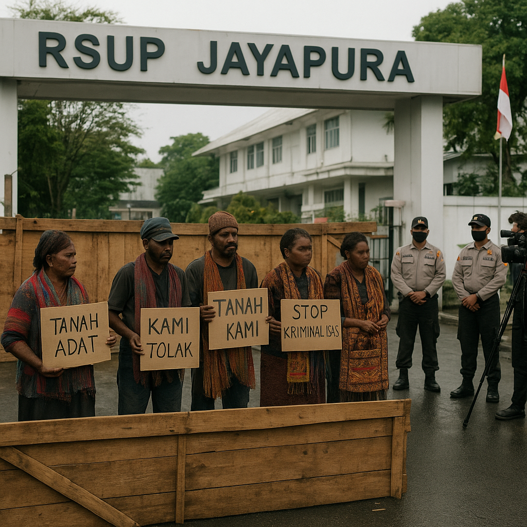 RSUP Jayapura Dipalang karena Masalah Lahan, Kemenkes Imbau Kedepankan Dialog