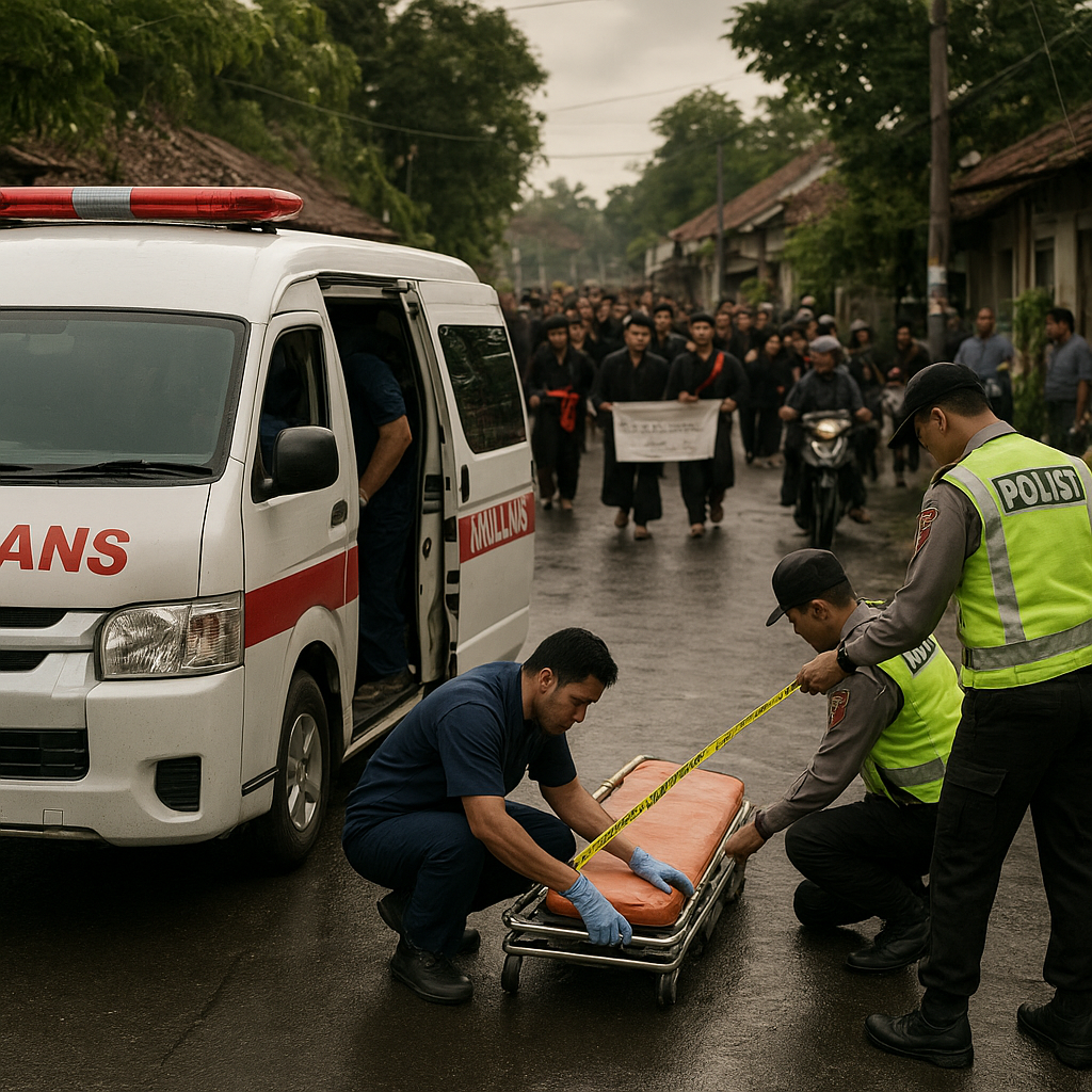 Pasien Kritis di Karanganyar Meninggal, Ambulans Diduga Terhambat Konvoi Perguruan Silat
