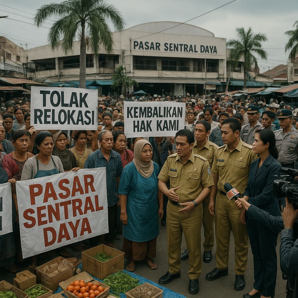 Penertiban PKL dan Revitalisasi Pasar di Kota Makassar Picu Protes, Dinas Terkait Lakukan Mediasi