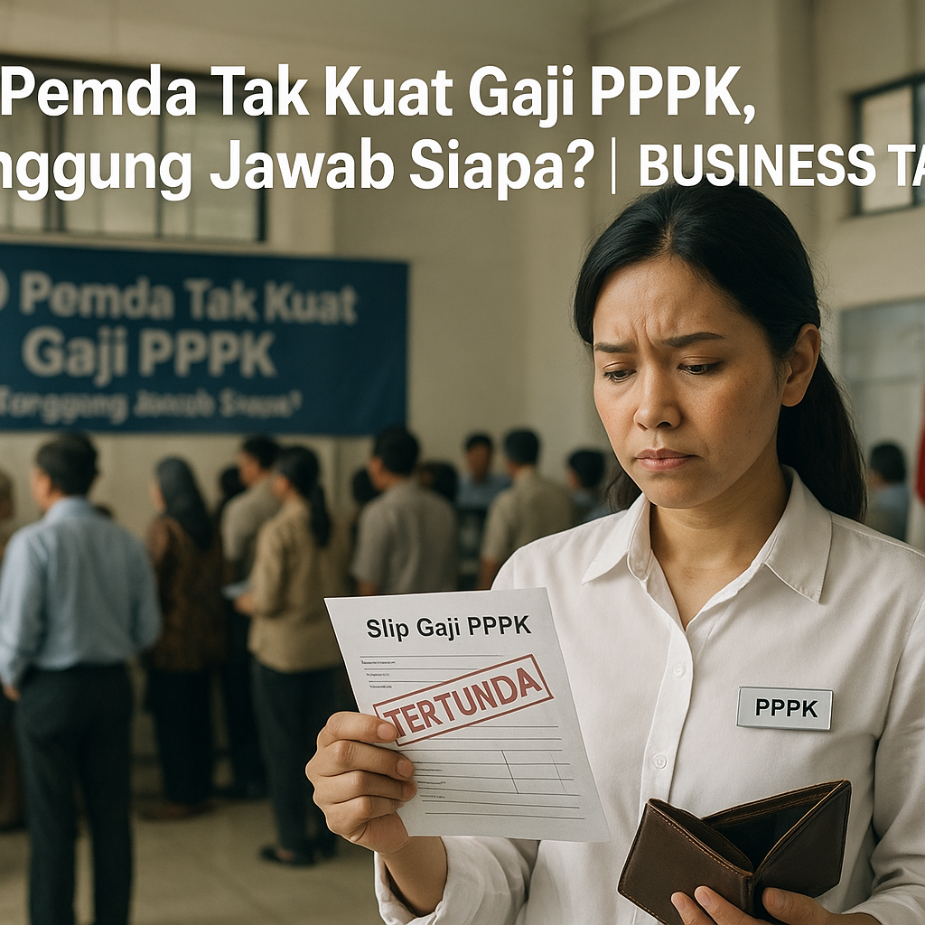 39 Pemda Tak Kuat Gaji PPPK, Tanggung Jawab Siapa? | BUSINESS TALK