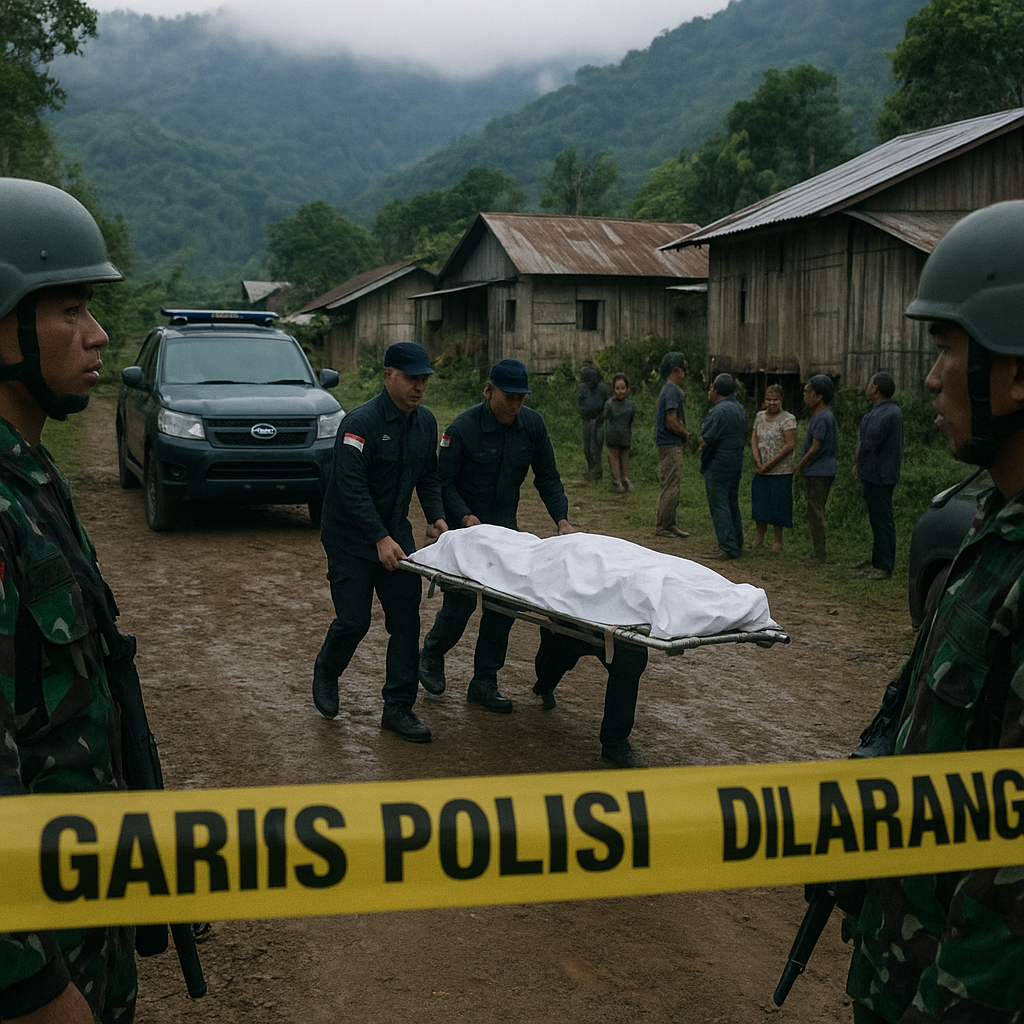 Dua Warga Sipil Tewas dalam Baku Tembak antara TNI dan KST di Yahukimo