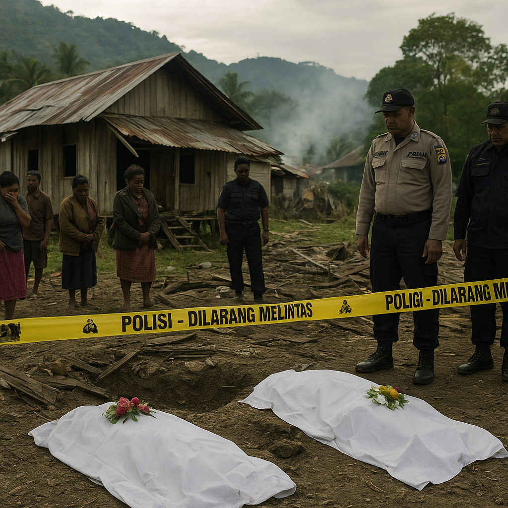 Dua Warga Sipil Jadi Korban Ledakan Diduga Granat Drone di Intan Jaya, Papua