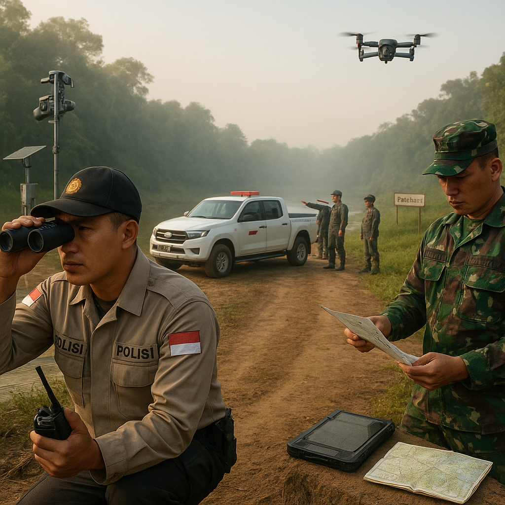 Pemerintah Provinsi Kaltara Perkuat Patroli Perbatasan Antisipasi Gelombang Pengungsi