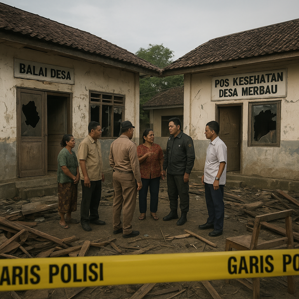 Konflik Agraria Memicu Kerusuhan di Kabupaten Lampung Selatan, 2 Fasilitas Publik Rusak