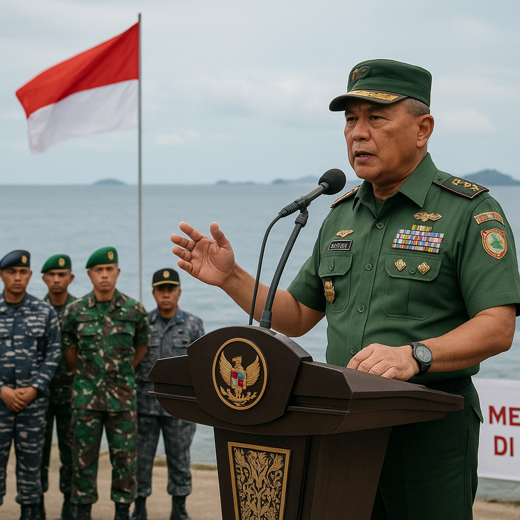 Menko Polkam Djamari Chaniago Beri 7 Arahan Strategis di Natuna: Jaga Marwah NKRI di Garis Depan