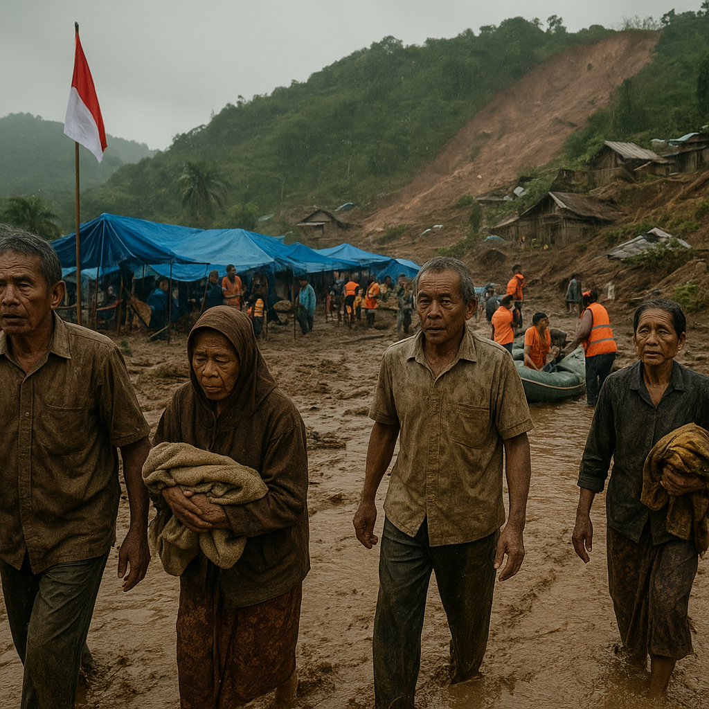 Ribuan Warga Sikka NTT Mengungsi Akibat Banjir Bandang dan Longsor
