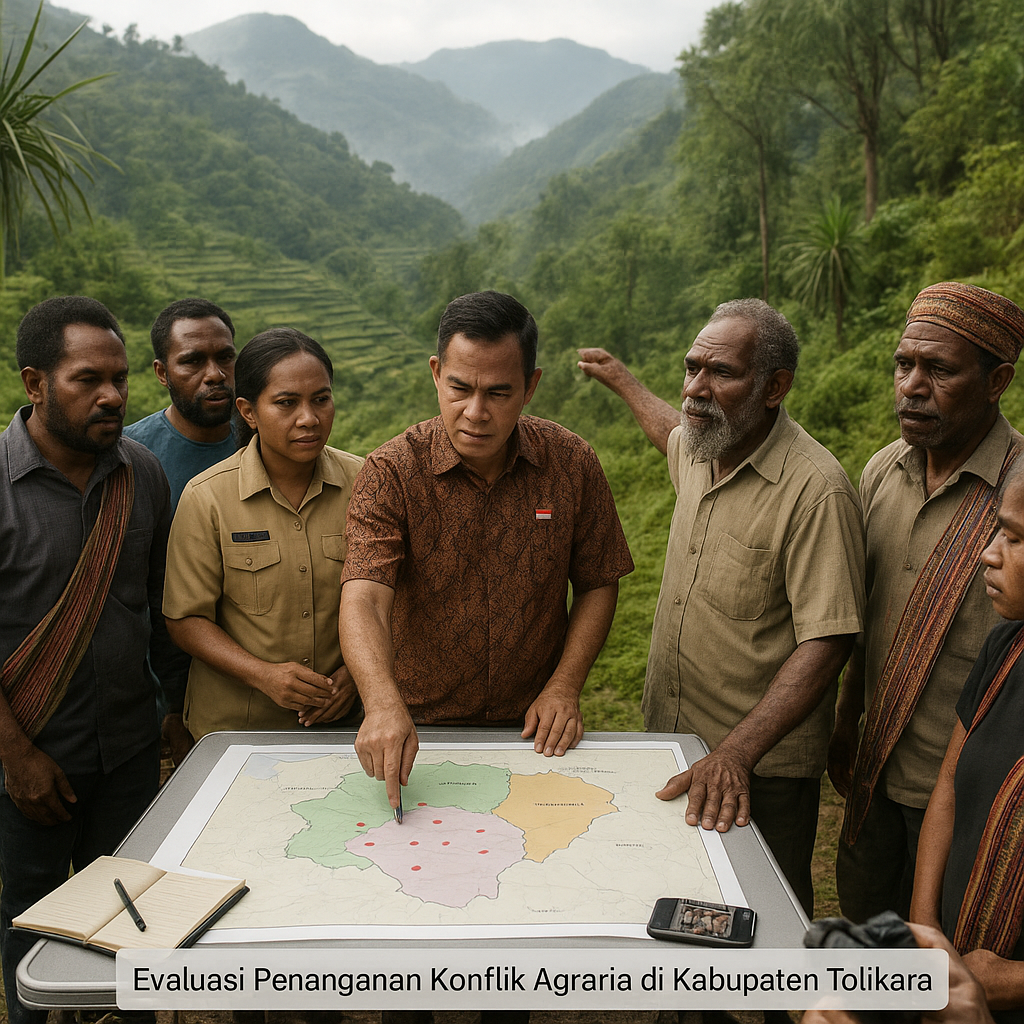 Evaluasi Penanganan Konflik Agraria di Kabupaten Tolikara, Papua Pegunungan: 15 Titik Rawan Teridentifikasi