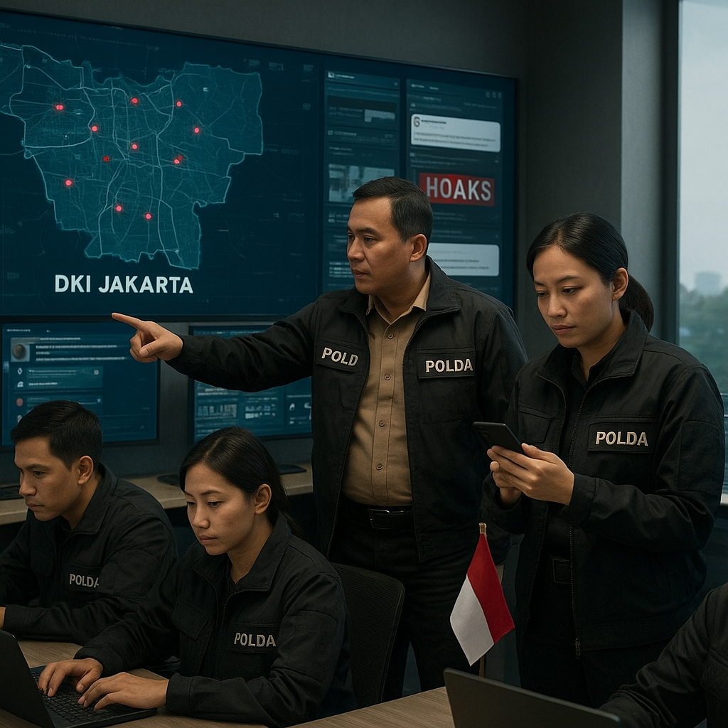 Polda Metro Jaya Tingkatkan Patroli Siber untuk Antisipasi Potensi Kerawanan Jelang Pilkada Serentak