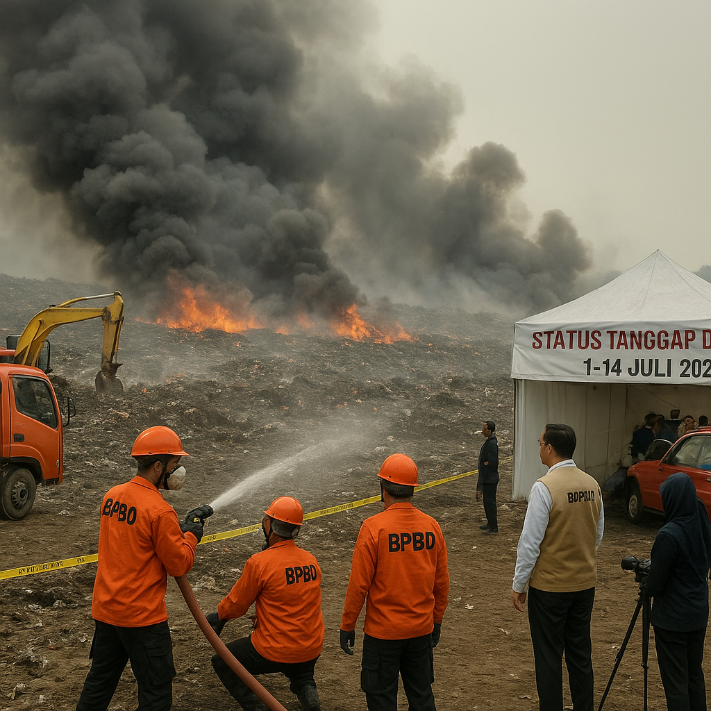 Bupati Tangerang Tetapkan Status Tanggap Darurat TPA Jatiwaringin Hingga 14 Juli