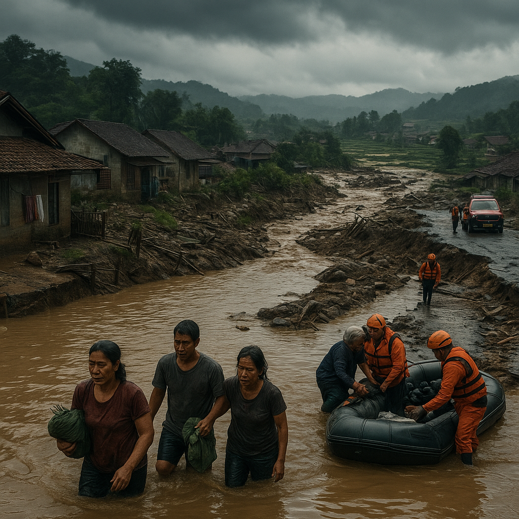 Tiga Kecamatan di Garut Dilanda Banjir Bandang, 200 Rumah Terendam