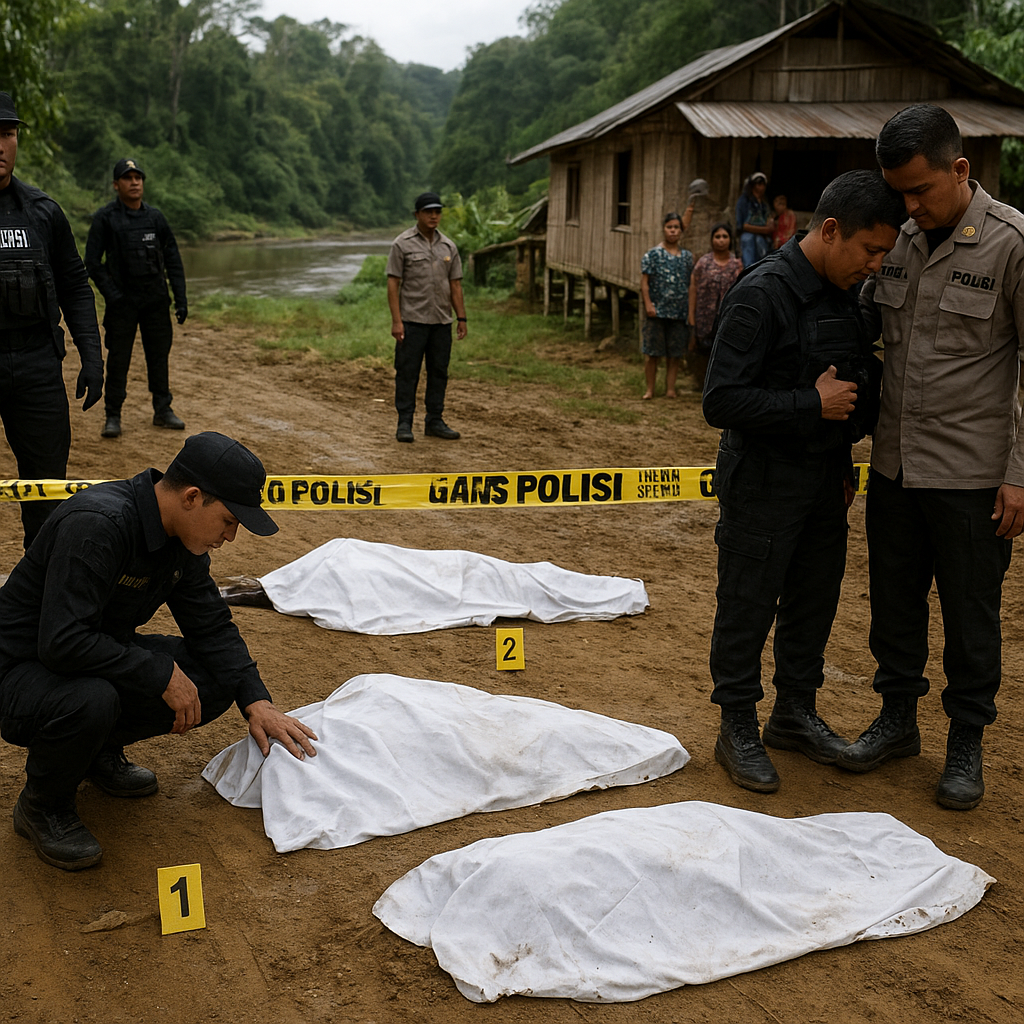 Fakta di Balik Gugurnya 3 Polisi Saat Gerebek Bandar Sabu di Katingan