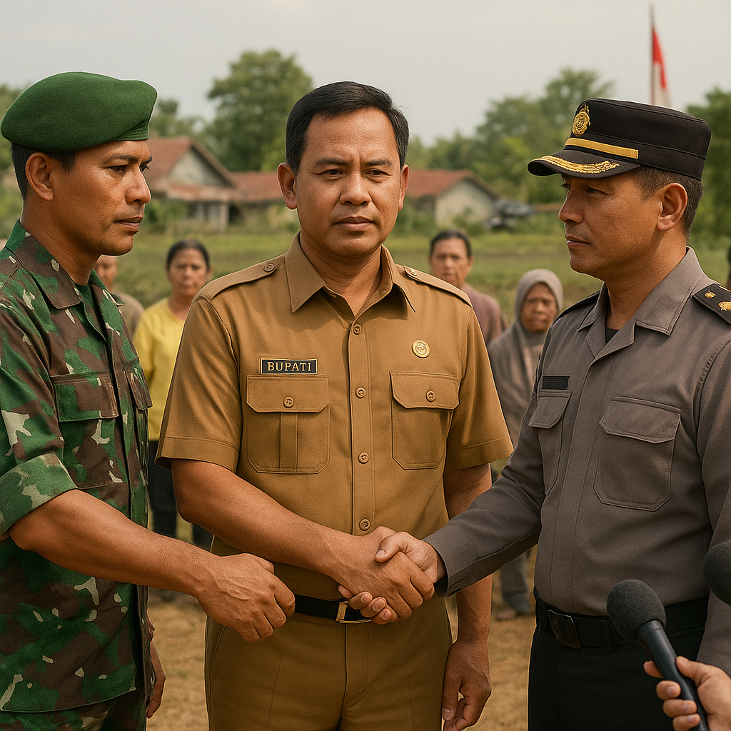 Bupati Pidie Jaya Apresiasi TNI-Polri Tangani Konflik Lahan yang Berpotensi Anarkis