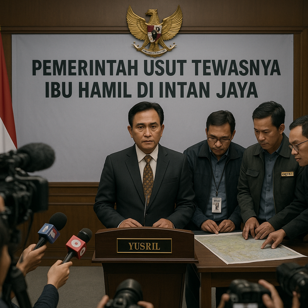 Yusril Pastikan Pemerintah Usut Tewasnya Ibu Hamil Korban Konflik Bersenjata di Intan Jaya